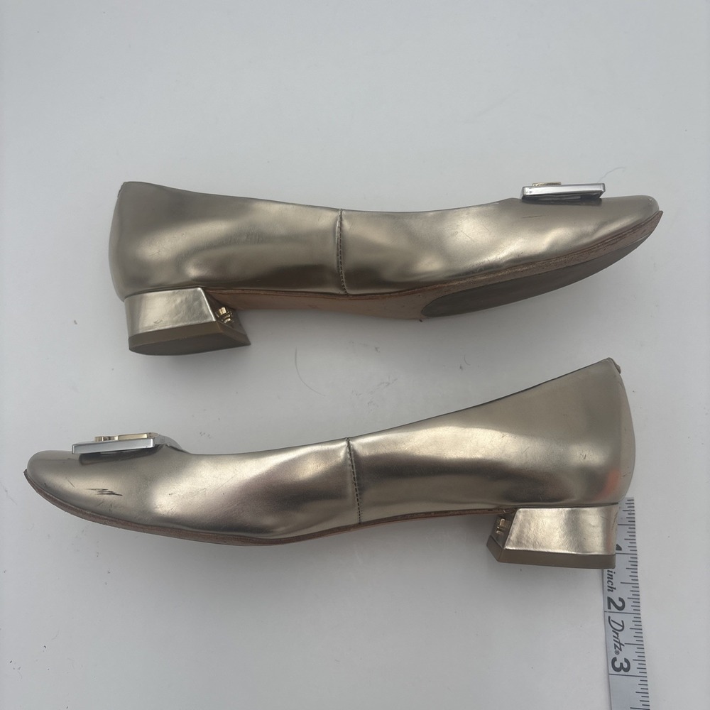 Tory‎ Burch Gold Metallic Size 6.5 M - Picture 10 of 12